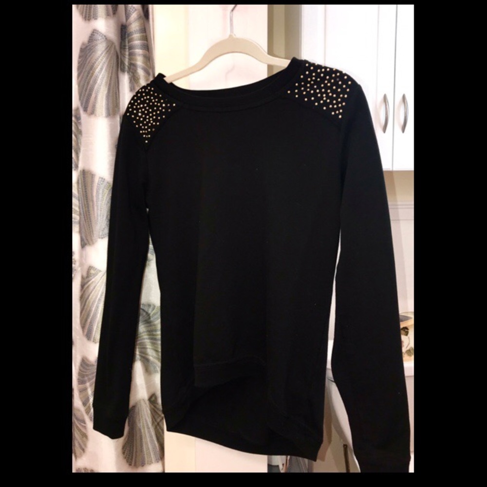 Kardashian Kollection Gold Gem top